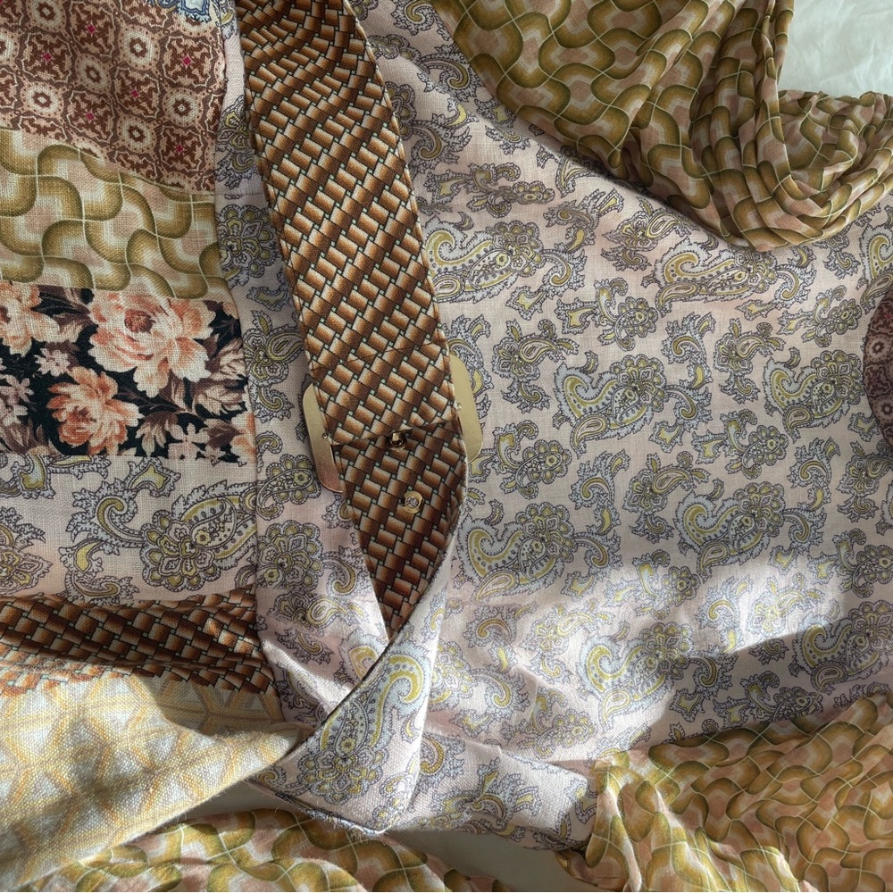 Zimmermann Multicolor Patchwork Dress - image 5